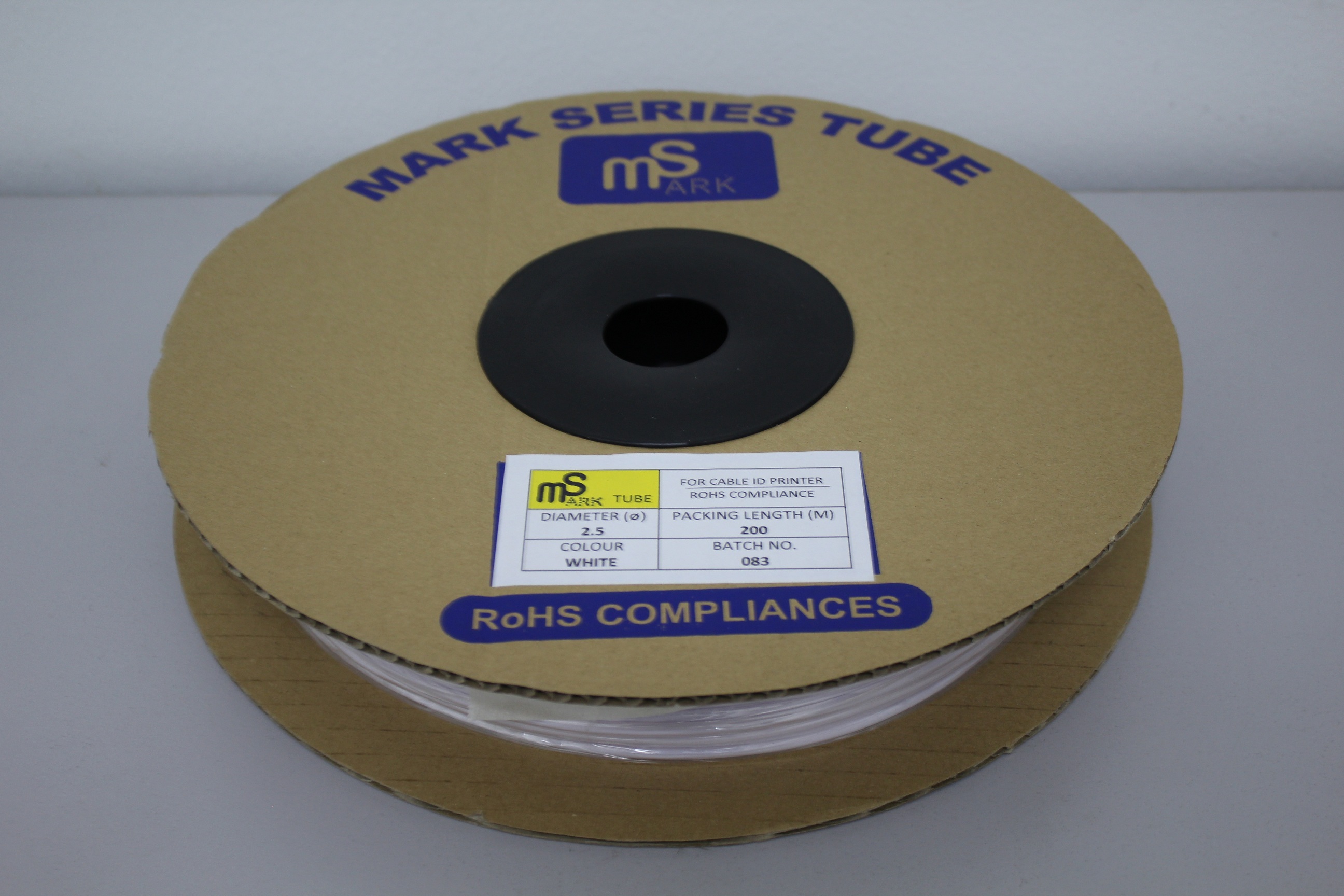 MARKSERIES [MS2520] TUBE WHITE 2.5MMX200M